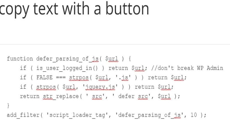 [WP小技巧]Copy codes with a button | PR-blog